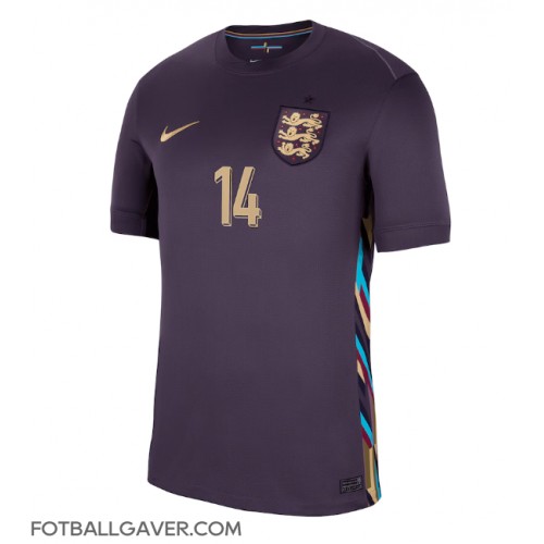 England Ezri Konsa #14 Fotballklær Bortedrakt EM 2024 Kortermet England Ezri Konsa #14 Fotballklær Bortedrakt EM 2024 Kortermet